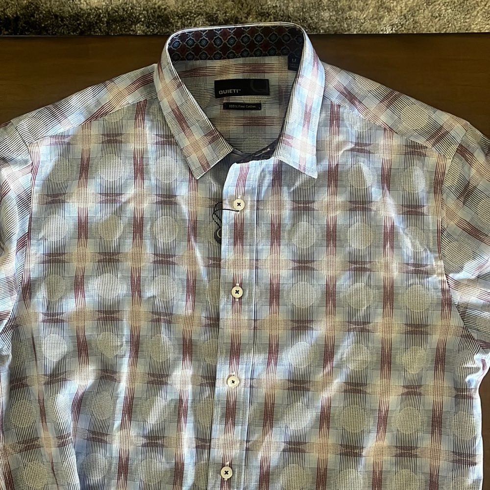 Quieti brand from Dillards. Size M. Red, white and blue